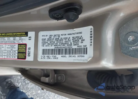 2010 Toyota Corolla Le from USA, damaged, VIN 1NXBU4EE4AZ215654